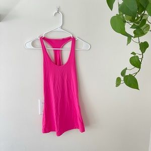 Lululemon Racerback Tank Hot Pink